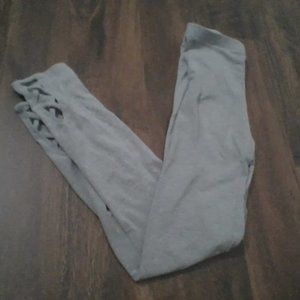 Grey leggings